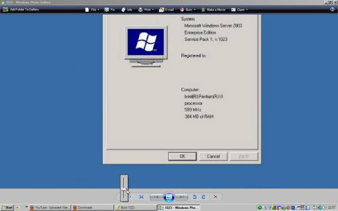 Windows Server 2003 Enterprise Edition Sp2